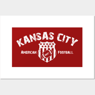 Retro KC Football Posters and Art